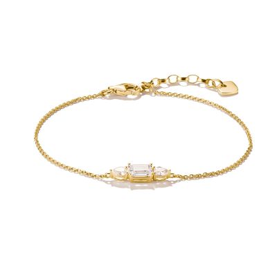 Thomas Sabo Armband Bold Elegance Zirkonia 18K Vergoldet A2221-414-14