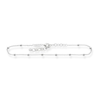 Thomas Sabo AK0002-001-12 Fusskette Damen Dots Sterling-Silber 27 cm