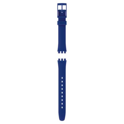 Swatch Uhren-Armband Blueberry Girl Silikon-Band ALN148C