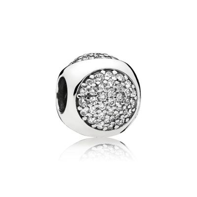 Pandora Charm Glitzerndes Tröpfchen Zirkonia Sterling-Silber 796214CZ 