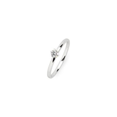Diara Ring Lab Grown Diamant 0,2 ct 585er Weißgold DS2121W Gr. 54