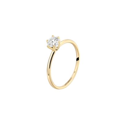 Diara Ring Krappe Lab Grown Diamant 0,5 ct 585 Gelbgold DS2123G Gr. 54