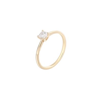 Diara Ring Krappe Lab Grown Diamant 0,3 ct 585 Gelbgold DS2127G Gr. 54