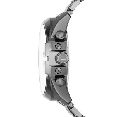 Diesel DZ4329 Herrenuhr Mega Chief Chronograph Quarz Edelstahl-Band Ø 51 mm