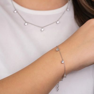 Engelsrufer Armband Damen Shiny Zirkonia Silber ERB-SHINY-05-ZI