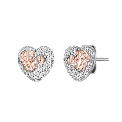 Engelsrufer Ohrstecker Damen Herz Zirkonia Silber ERE-DARLING-BIR-ST