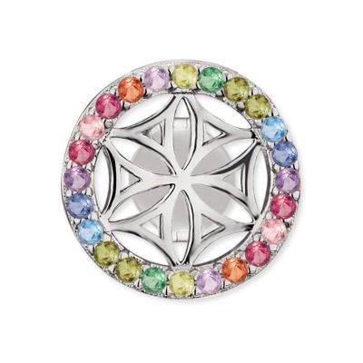 Engelsrufer ERE-LILLIFL-ZIM-ST Ohrstecker Damen Lebensblume Sterling-Silber