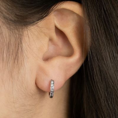 Engelsrufer Creolen Damen Shade Zirkonia Silber ERE-SHADE-ZI-CR-13