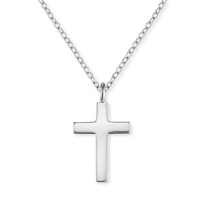 Engelsrufer Halskette mit Anhänger Kreuz Silber ERN-LILCROSS