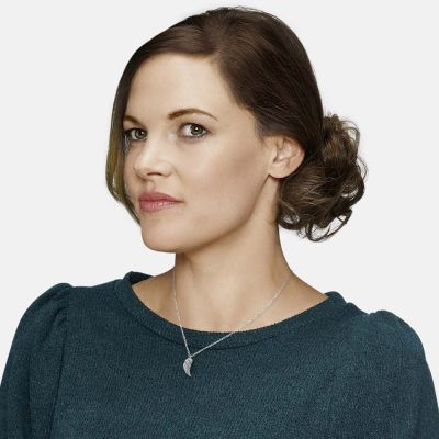 Engelsrufer ERN-LILWING-ZI Halskette mit Anhänger Damen Flügel Zirkonia Silber