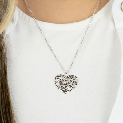 Engelsrufer Halskette mit Anhänger Flügelbaum Silber ERN-WINGTREE