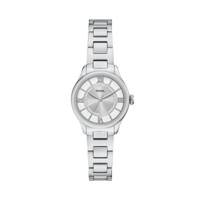 Fossil Damen-Uhr Gilmore Analog Quarz Edelstahl-Armband ES5419