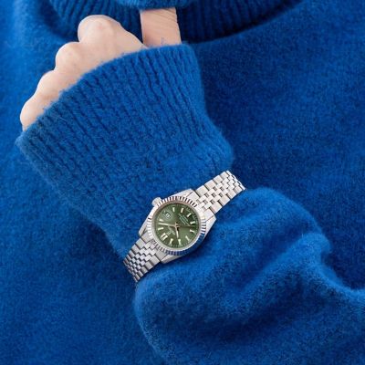 Festina Damen-Uhr Swiss Made Classic Quarz Edelstahl-Armband F20087/5