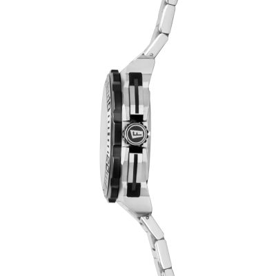 Festina Herren-Uhr Chrono Bike Analog Quarz Edelstahl-Armband F20724/5