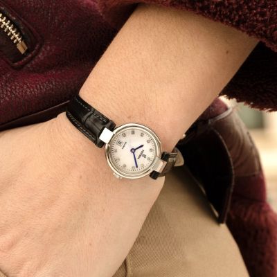 Festina Damen-Uhr Mademoiselle Analog Quarz Leder-Armband F20782/1
