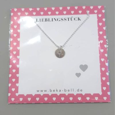 Beka & Bell 5024 Halskette Anhänger Lieblingsstück Flamingo Silber 42 cm