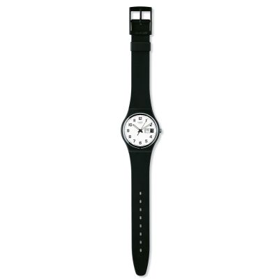 Swatch GB743 Armband-Uhr Once Again Analog Quarz mit Silikon-Band