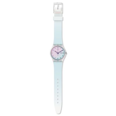 Swatch GE713 Armband-Uhr Ultraciel Analog Quarz mit Silikon-Band