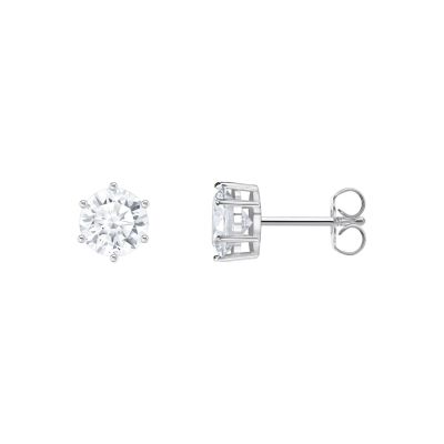 Thomas Sabo Ohrstecker Damen Zirkonia Weiß Silber H2300-051-14