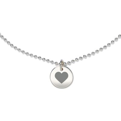 Beka & Bell 5024 Halskette mit Anhänger Brautschwester-Herz Sterling-Silber