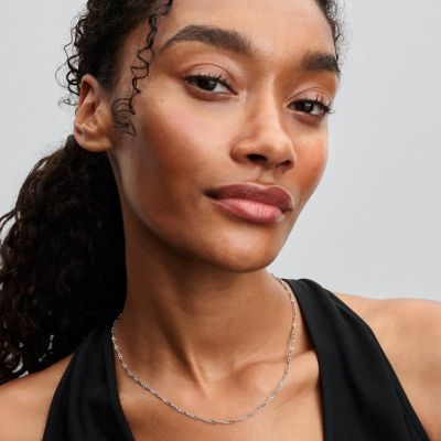 Pandora Halskette Damen Zarte Ankerkette Sterling-Silber 393899C00