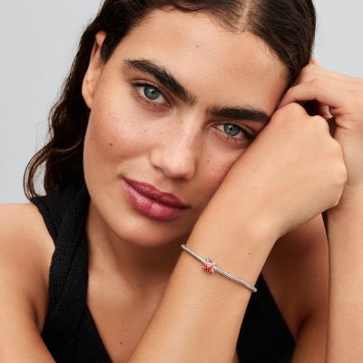 Pandora Mini-Charm Farbenfroher Seestern Sterling-Silber 793817C01