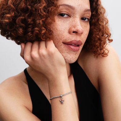 Pandora Charm-Anhänger Lebkuchen-Engel Sterling-Silber 794243C01