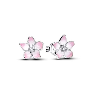 Pandora Ohrstecker Damen Kirschblüte Rosa Sterling-Silber 294370C01