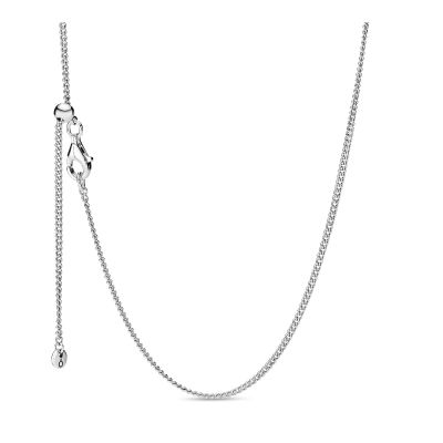 Pandora 398283 Kette Damen Curb Chain Sterling-Silber 60 cm