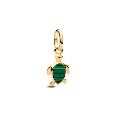 Pandora Me Mini-Charm-Anhänger Schildkröte 14K Vergoldet 763823C01