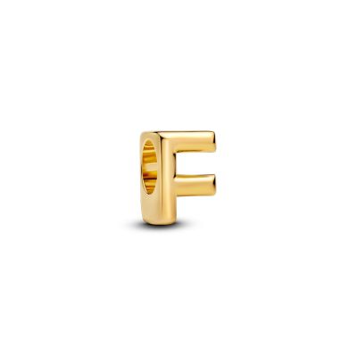 Pandora Charm Damen Buchstabe F Alphabet 14 Karat Vergoldet 763952C00