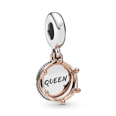 Pandora 788255 Charm-Anhänger Queen Regal Crown Sterling Silber