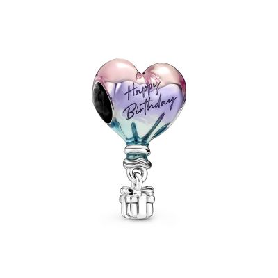 Pandora 791501C01 Charm Damen Alles Gute zum Geburtstag Heißluftballon Silber