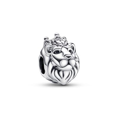Pandora 792199C01 Charm Damen Königlicher Löwe Zirkonia Sterling-Silber