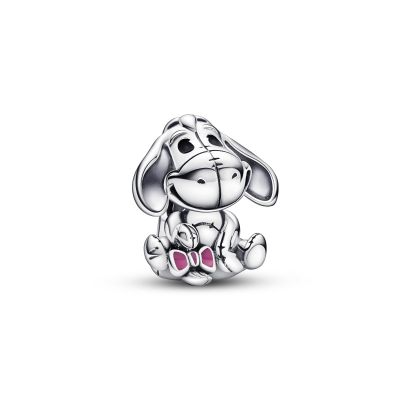 Pandora Disney 792209C01 Charm Damen Winnie Puuh I-Ah Schleife Sterling-Silber