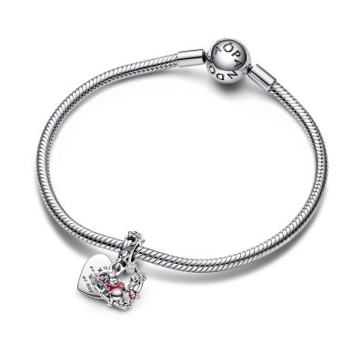 Pandora Disney 792214C01 Charm-Anhänger Damen Winnie Puuh Ferkel Sterling-Silber