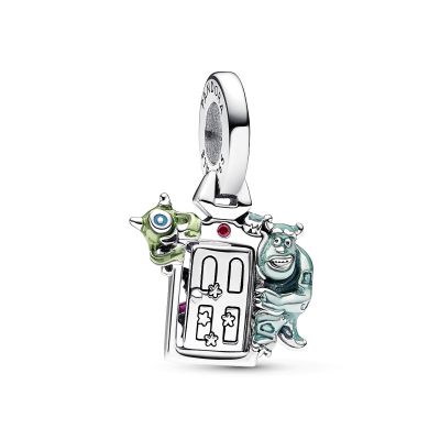 Pandora Disney 792758C01 Charm-Anhänger Pixar Die Monster AG Tür Sterling-Silber