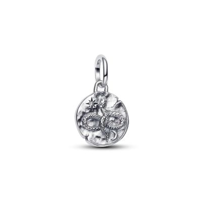 Pandora Me Medaillon-Charm Infinity Snake Zirkonia Silber 793976C01
