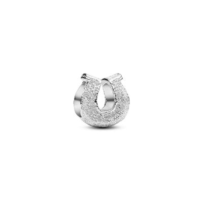 Pandora Mini-Charm Hufeisen Strukturiert Sterling-Silber 794056C00