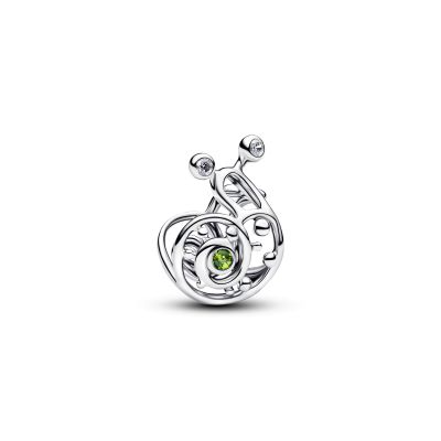 Pandora Charm Damen Offen Schnecke Zirkonia Sterling-Silber 794557C01