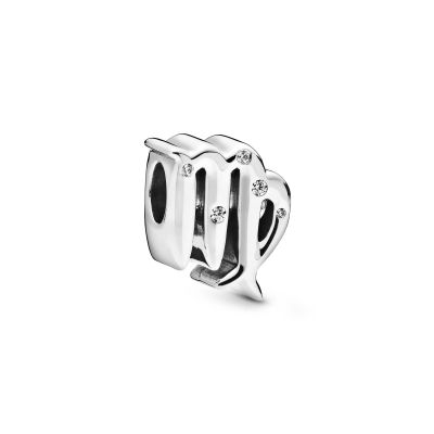 Pandora 798417C01 Charm Damen Funkelnde Jungfrau Sterling-Silber