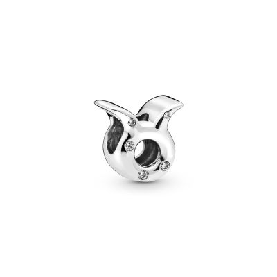 Pandora 798418C01 Charm Damen Funkelnder Stier Sterling-Silber