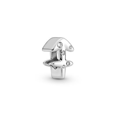 Pandora 798419C01 Charm Damen Funkelndes Schütze Sterling-Silber