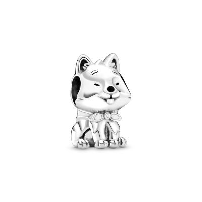 Pandora 799030C01 Charm Japanischer Akita Inu Hund Silber
