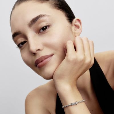 Pandora Charm Damen Amore Schrift Sterling-Silber 794434C00