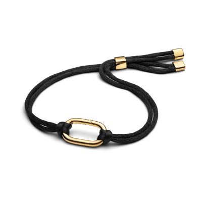 Pandora Me Armband Glied Aufklappbar Kordel 14K Vergoldet 564680C01