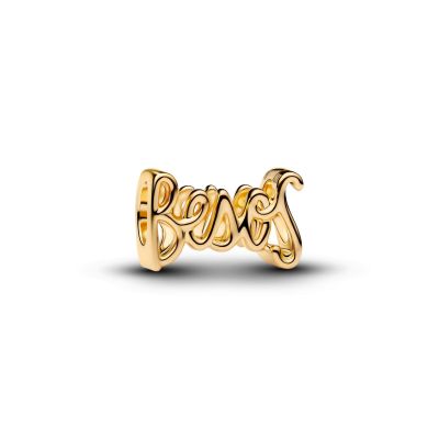Pandora Charm Damen Besos Schrift 14 Karat Vergoldet 764422C00