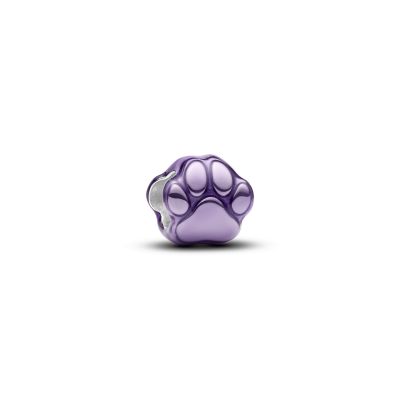 Pandora Mini-Charm Damen Violette Pfote Sterling-Silber 794782C01