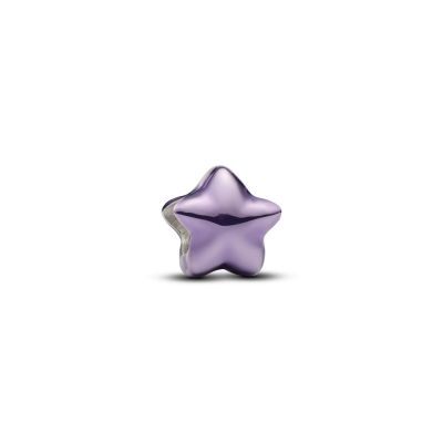Pandora Mini-Charm Damen Violetter Stern Sterling-Silber 794813C01