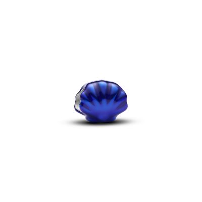 Pandora Mini-Charm Damen Blaue Muschel Sterling-Silber 794898C01